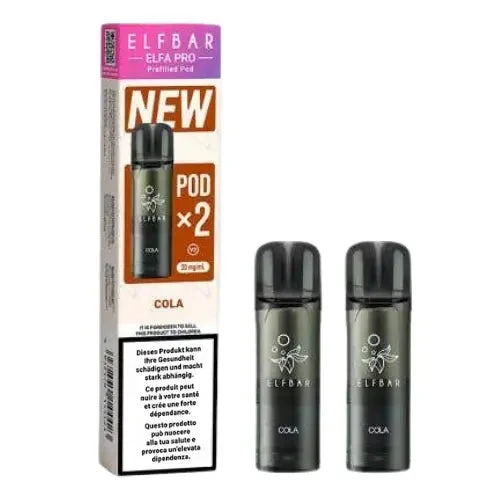 Elfbar Elfa Pro V2 Pods 20mg - Cola (2er Pack)