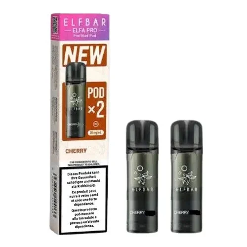Elfbar Elfa Pro V2 Pods 20mg - Cherry (2er Pack)