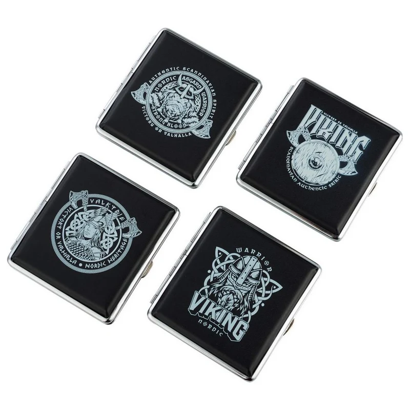 Viking Cigaret Etui - 20 King Size - 4 Designs