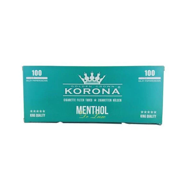 Korona Hülsen - Deluxe Menthol (1 x 100Stk)