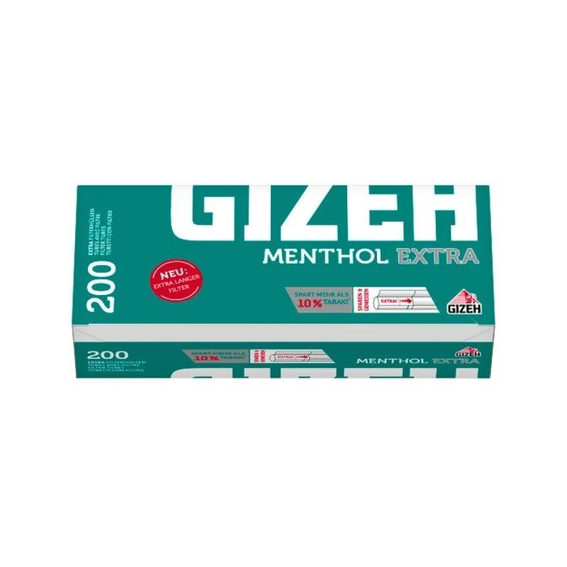 GIZEH Hülsen - Menthol Extra (1 x 200Stk)