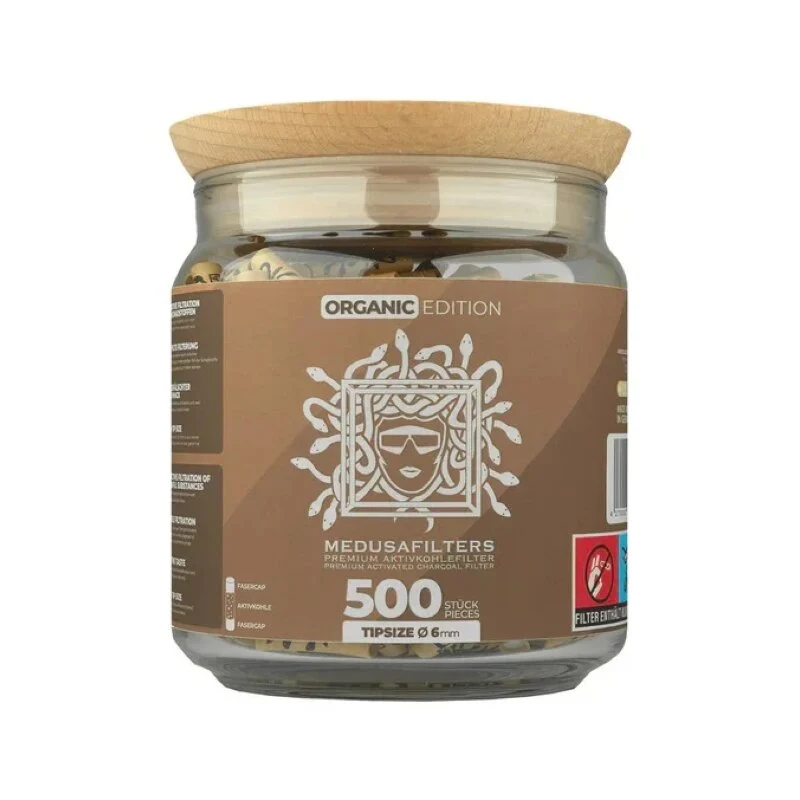Medusa ActiveFilter 6mm Glas - Organic (1 x 500Stk)