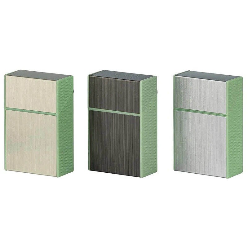 3 stk Angelo Cigaretboxe - 21 King Size - GlowInTheDark