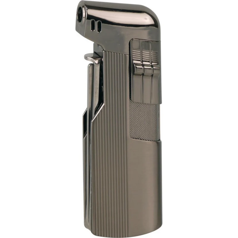 Pibe Piezo Lighter Jean Claude "Glasgow" med Værktøj - Gunmetal