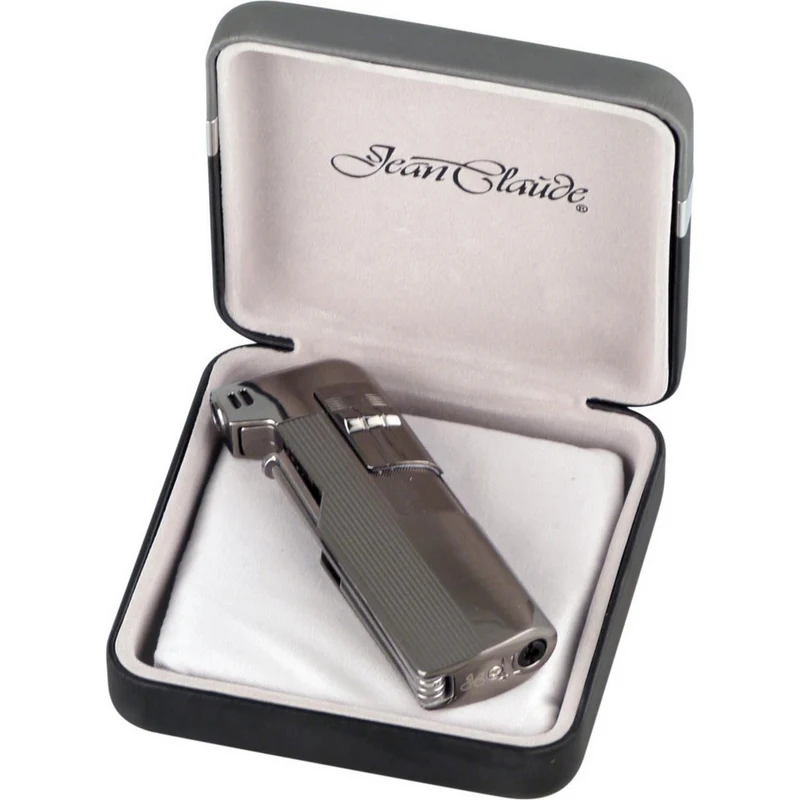 Pibe Piezo Lighter Jean Claude "Glasgow" med Værktøj - Gunmetal