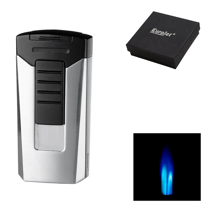 Eurojet 2XJet Race Turbo Cigaret Lighter - Satin