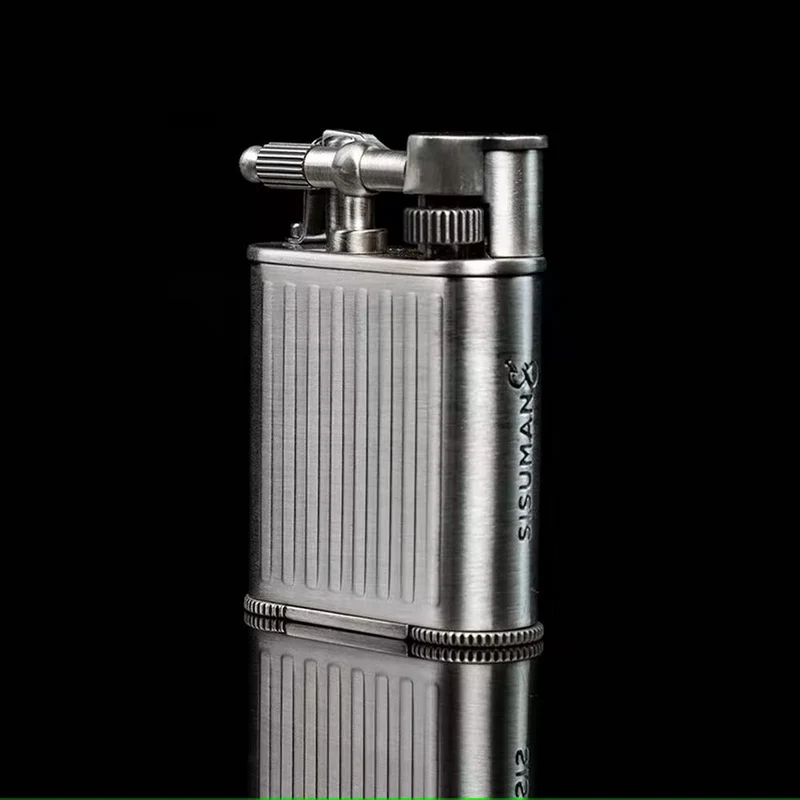 SISUMAN Dual Jet Flame Butane Lighter for Cigars