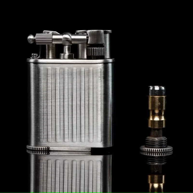 SISUMAN Dual Jet Flame Butane Lighter for Cigars