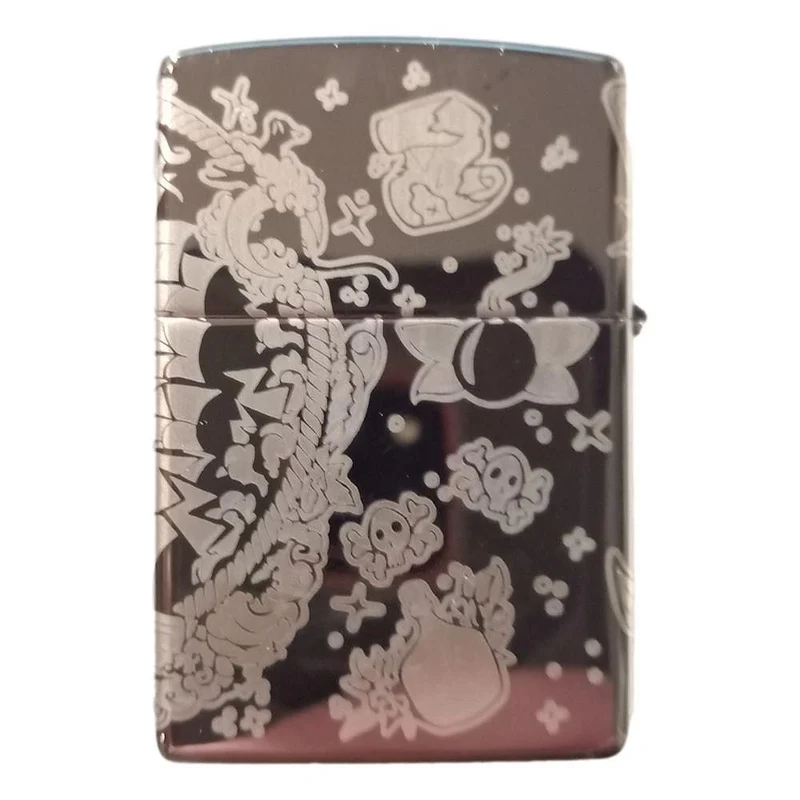 Zippo Premium Lighter - Tattoo Theme Design