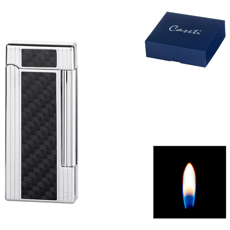 CASETI Flint Lighter - Black Carbon