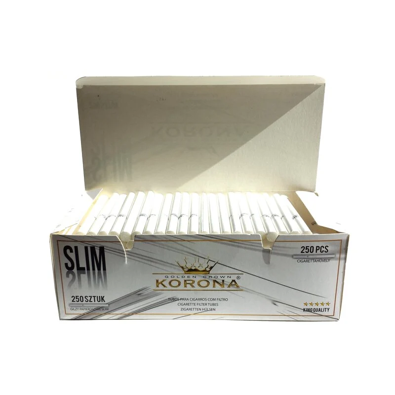 Korona Hülsen Slim - White (1 x 250Stk)