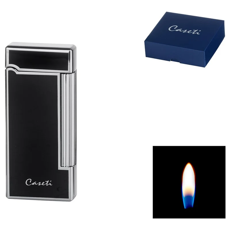 CASETI Flint Lighter - Black Elegance