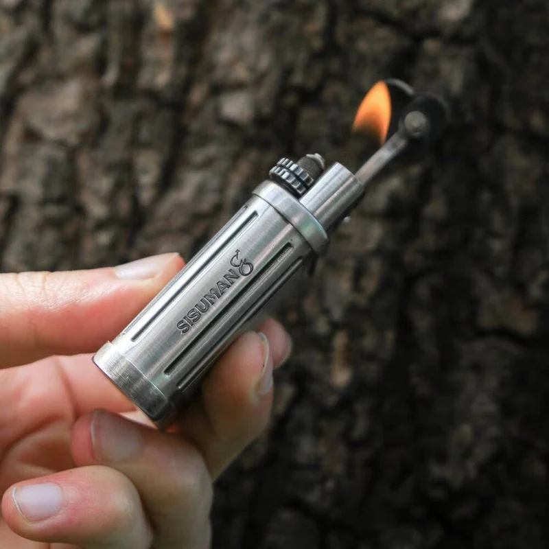 SISUMAN Soft Flame Butane Lighter for Cigars
