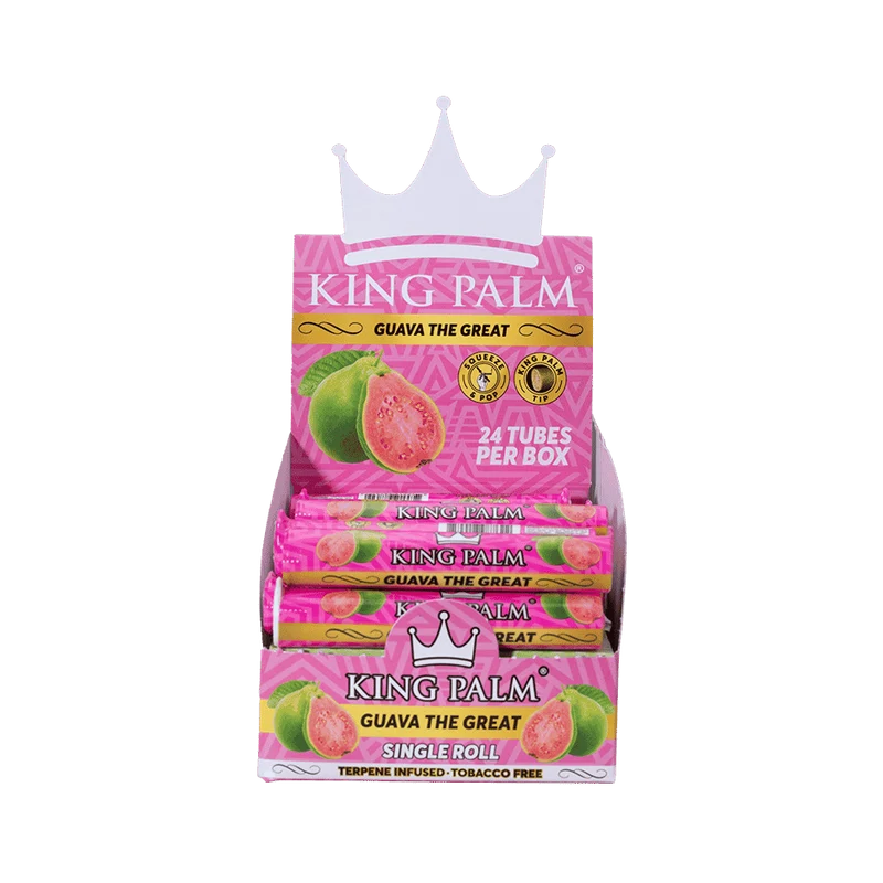 King Palm Mini Tube Guava the Great – Palmblatt Blunt, 1 Stück