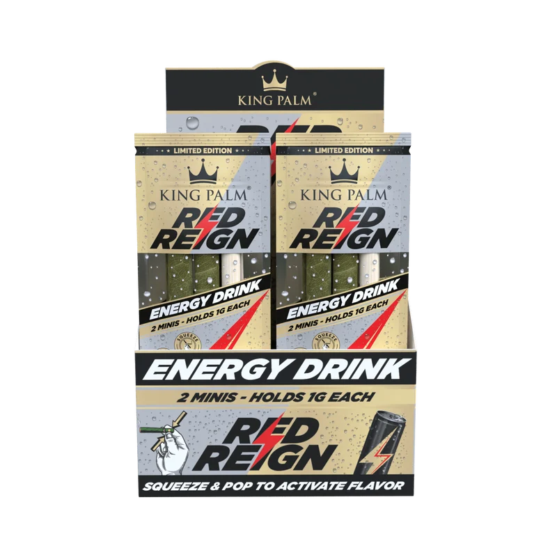 King Palm Mini Red Reign – Palmblatt Blunts, 2er-Pack