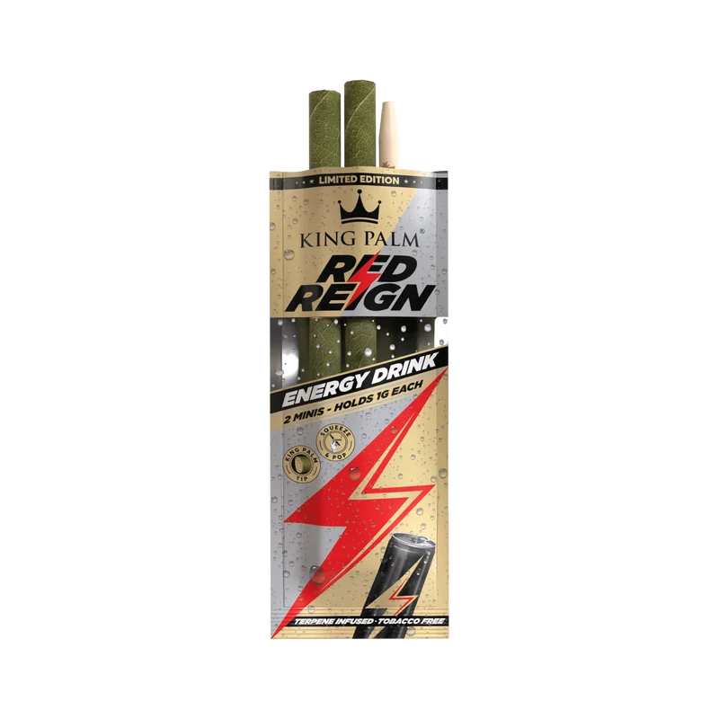 King Palm Mini Red Reign – Palmblatt Blunts, 2er-Pack