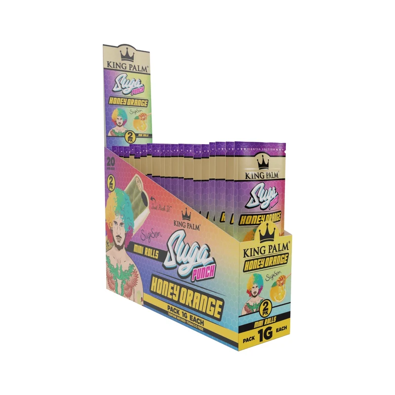 King Palm Mini Suga Punch – Palmblatt Blunts, 2er-Pack
