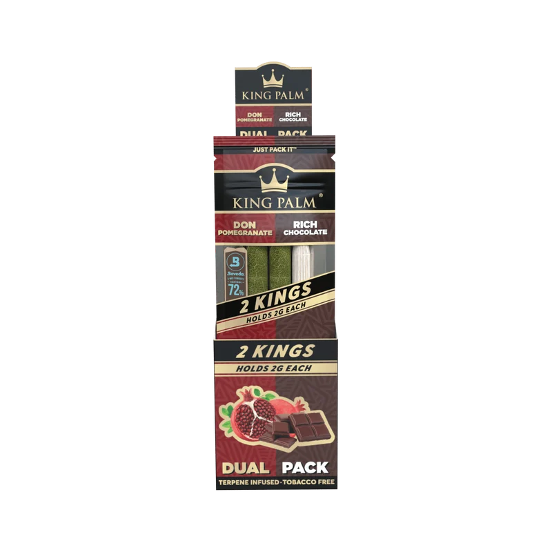King Palm King Don Pomegranate & Chocolate – Blunts, 2er-Pack