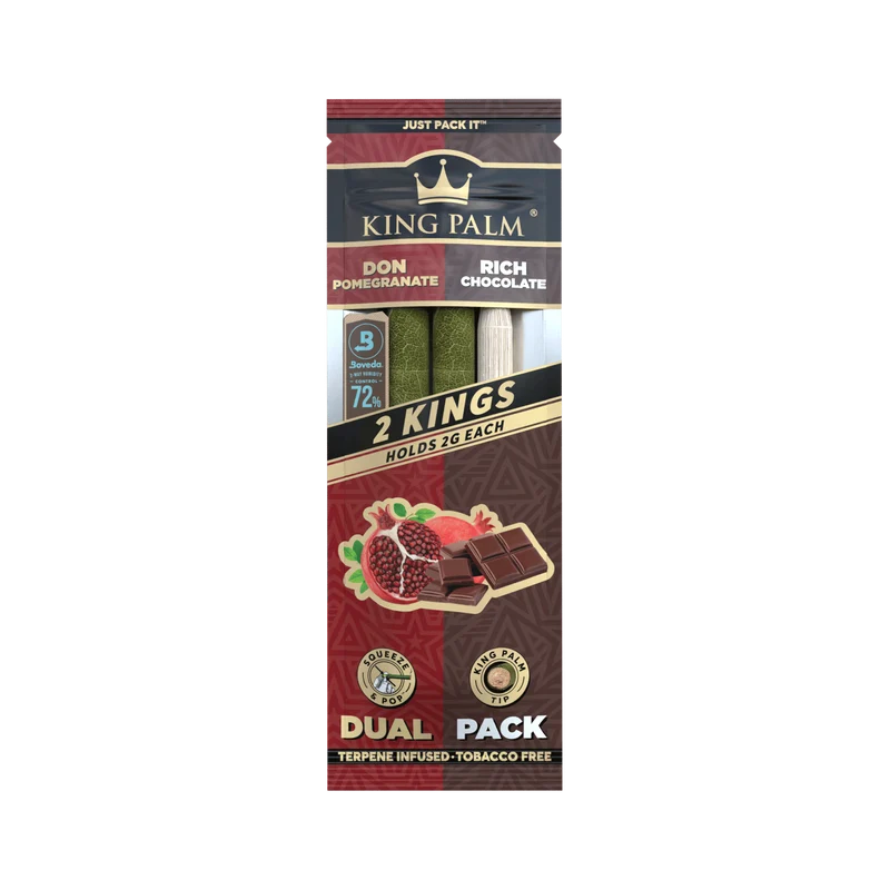 King Palm King Don Pomegranate & Chocolate – Blunts, 2er-Pack