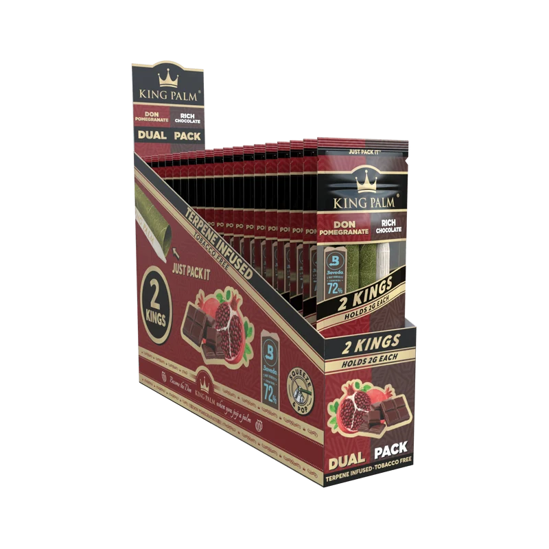 King Palm King Don Pomegranate & Chocolate – Blunts, 2er-Pack