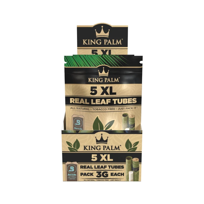 King Palm King XL Natural – Palmblatt Blunts, 5er-Pack