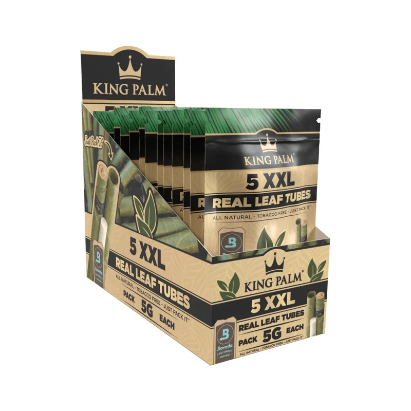 King Palm King XXL Natural – Display, 15 × 5er-Pack