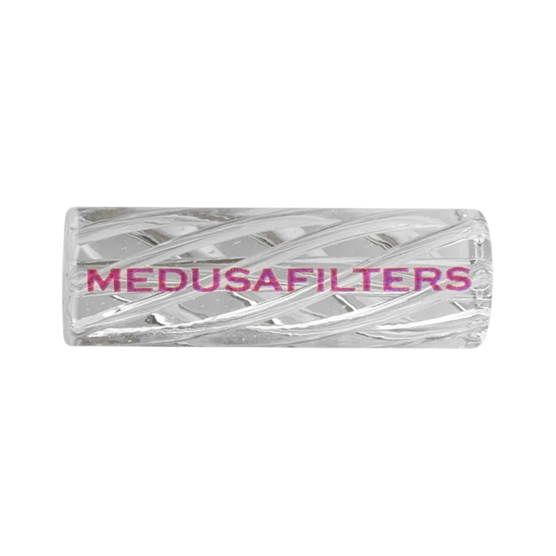 MedusaFilters Twisted Glass Filter – Glas-Tip 10 mm, 1 Stück