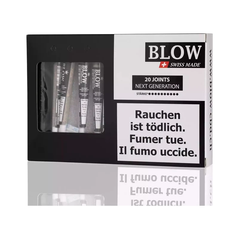Blow Pure Harlequin Green – Display, 20 Joints