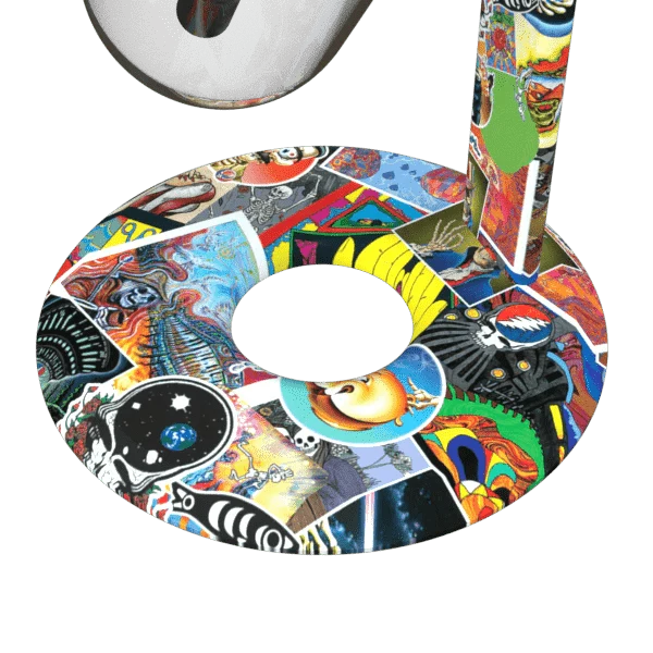 Stündenglass Gravity Infuser Grateful Dead – 360° Wasserpfeife