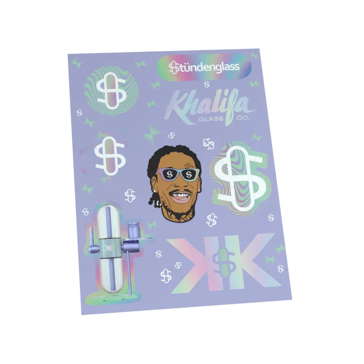 Stündenglass Gravity Infuser Khalifa – 360° Glas-Wasserpfeife