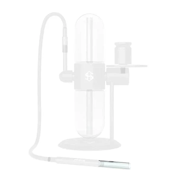 Stündenglass Gravity Infuser – Glas-Schlauchmundstück Clear