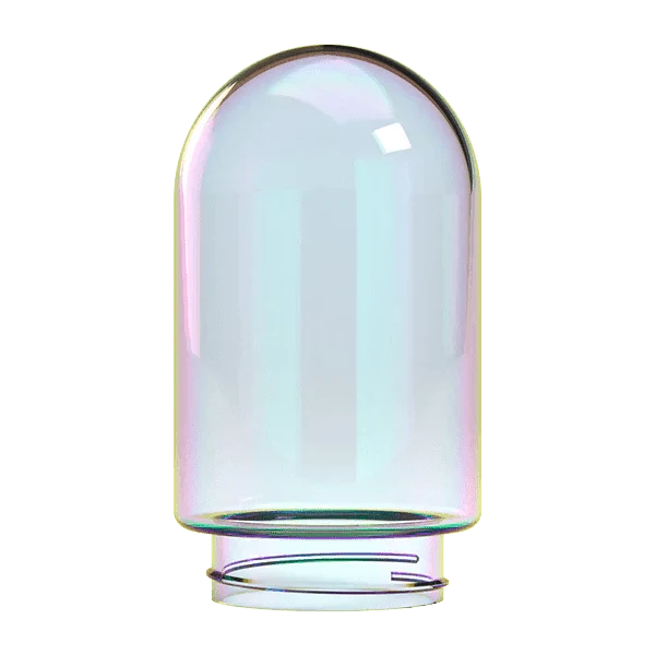 Stündenglass Gravity Infuser – Ersatzglaskugel Rainbow Bubble