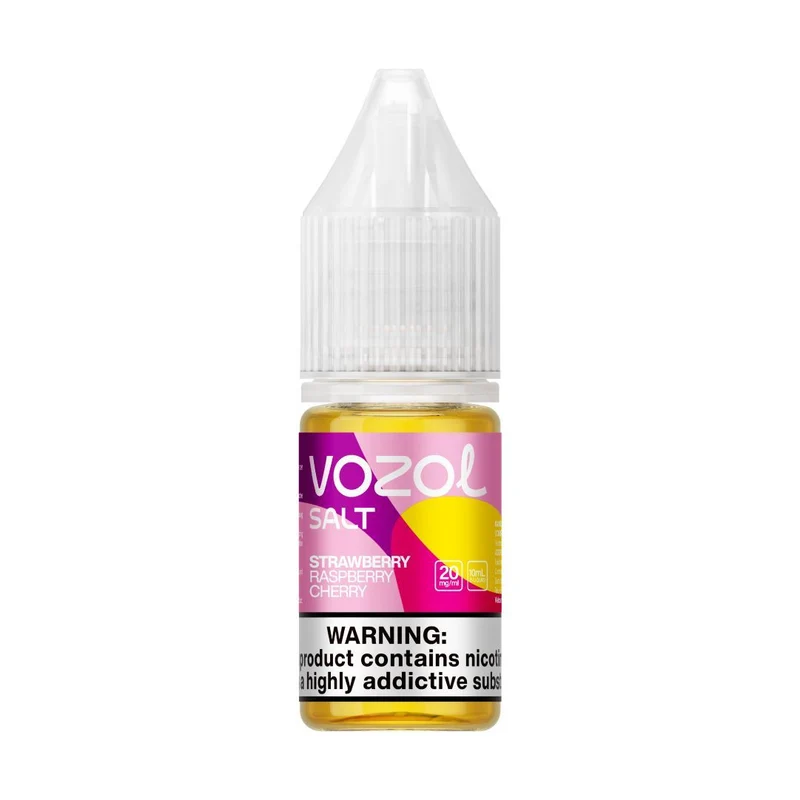 VOZOL Strawberry Raspberry Cherry - Nikotinsalz Liquid 20mg/10ml