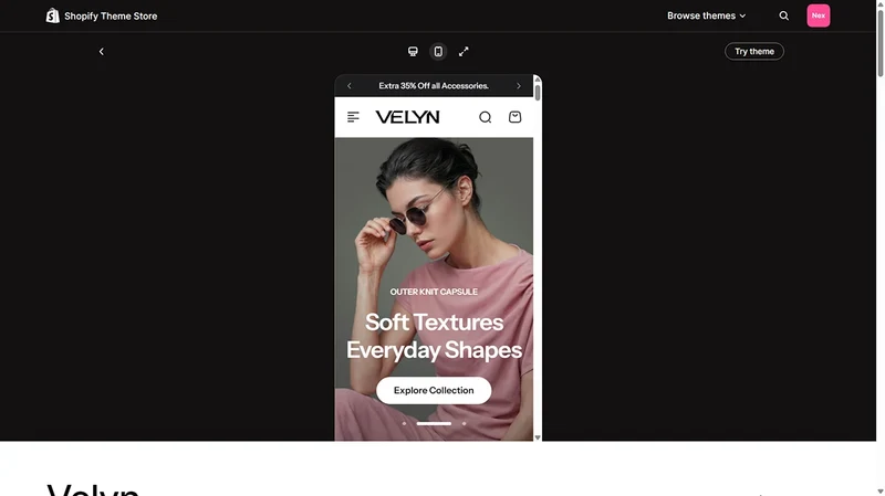 Purity Theme – Velyn | Fashion Preset with Outfit Builder