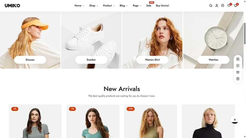 Umino Theme – Clothing Store | Fashion & Lifestyle