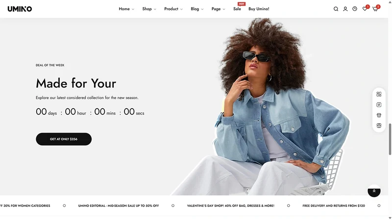 Umino Theme – Clothing Store | Fashion & Lifestyle