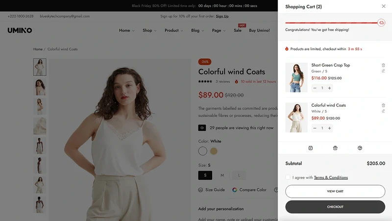 Umino Theme – Clothing Store | Fashion & Lifestyle