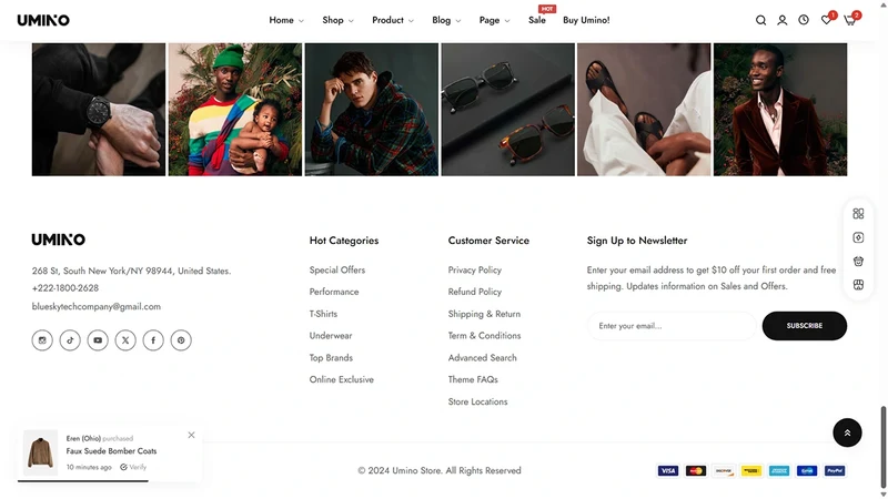 Umino Theme – Men's Luxury | Premium Fashion for Men