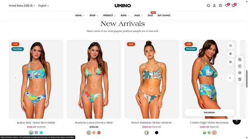 Umino Theme – Swimwear | Summer Fashion & Beachwear