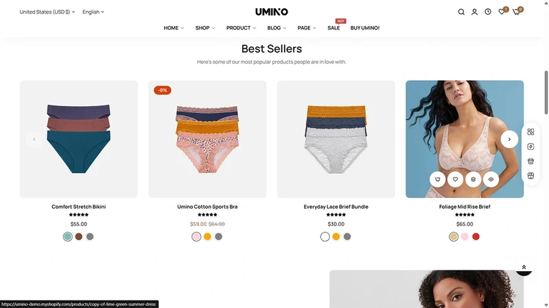 Umino Theme – Underwear | Lingerie & Innerwear