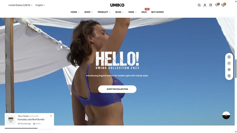 Umino Theme – Underwear | Lingerie & Innerwear