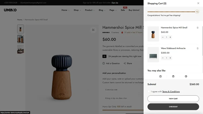 Umino Theme – Home Decor | Furniture & Interior Design