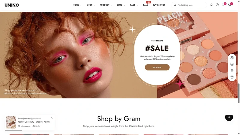 Umino Theme – Cosmetics | Beauty & Skincare