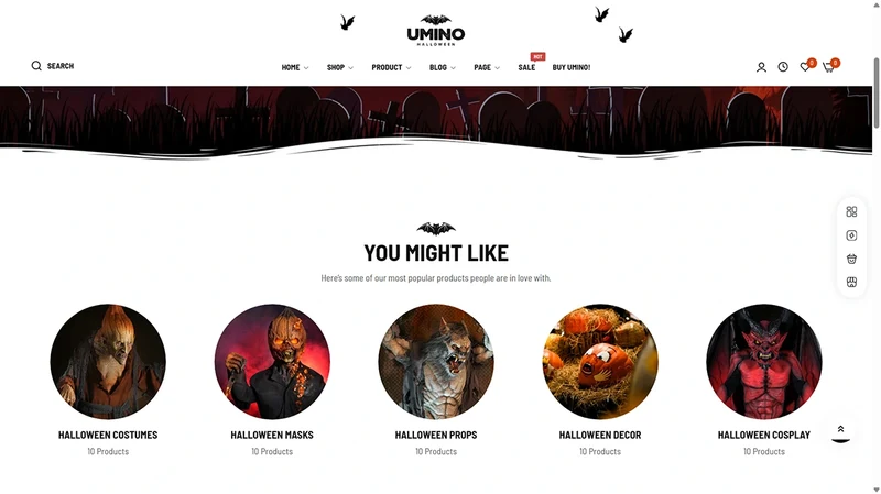 Umino Theme – Halloween | Seasonal Decor & Costumes