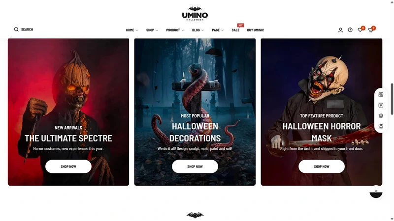 Umino Theme – Halloween | Seasonal Decor & Costumes