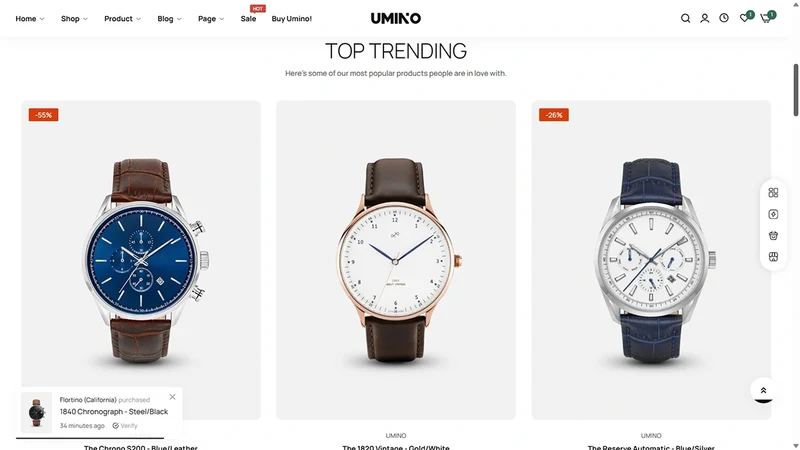 Umino Theme – Unique Watches | Watches & Accessories