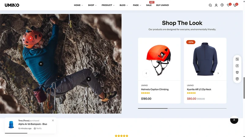 Umino Theme – Adventure Gear | Outdoor & Camping