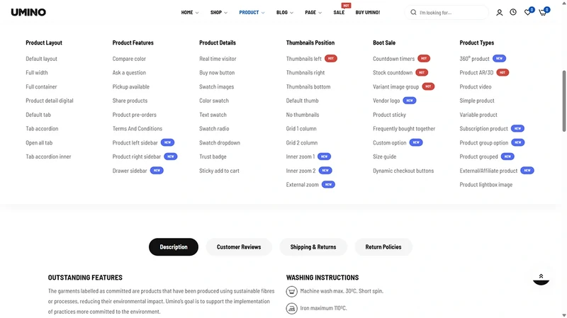Umino Theme – Gym Fitness | Sports & Activewear