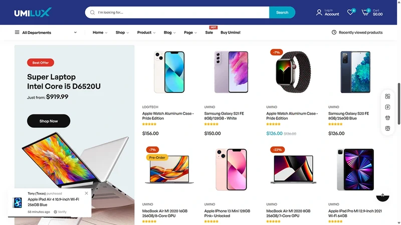 Umino Theme – Mega Digital | Electronics & Tech Store
