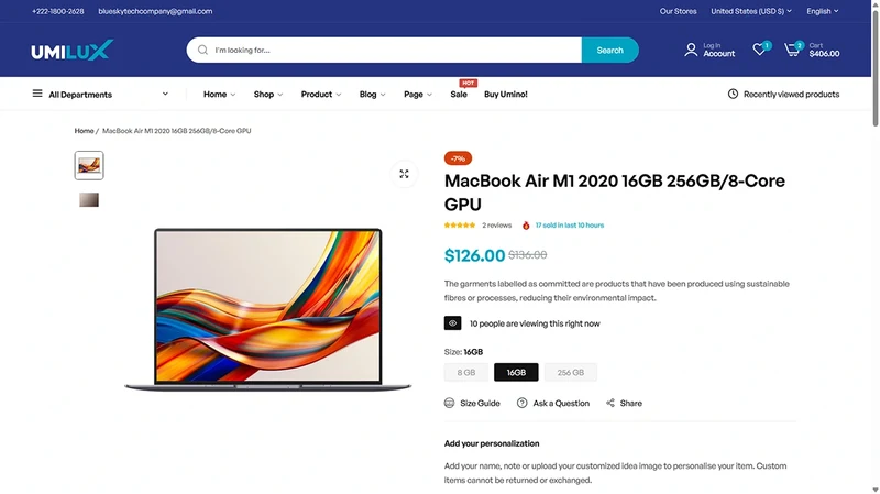 Umino Theme – Mega Digital | Electronics & Tech Store